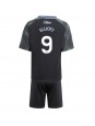 Billige Aston Villa Harvey Elliott #9 Bortedraktsett Barn 2025-26 Kortermet (+ Korte bukser)